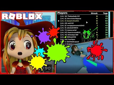 Roblox Big Paintball Gameplay Noob Me And Chocolate Score - chloe tuber roblox robot simulator gameplay 3 codes