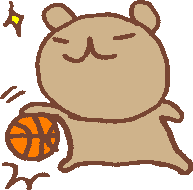 すべての動物の画像 最新イラスト バスケ かわいい
