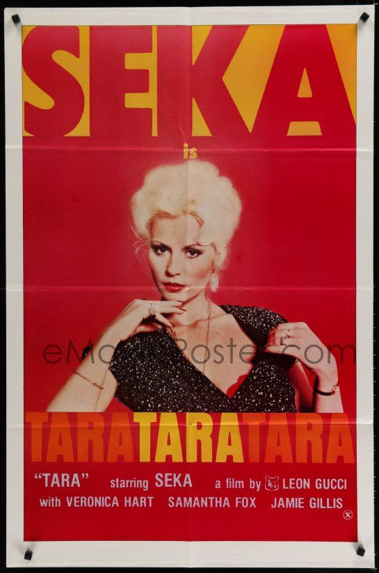 Tara tara tara tara (1981). Emovieposter Com 6y852 Tara 1sh 81 Close Up Of Sexy Seka Samantha Fox Jamie Gillis Ron Jeremy X Rated