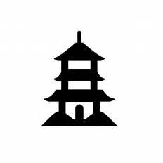エレガントシルエット 京都 五重塔 イラスト ただのディズニー画像