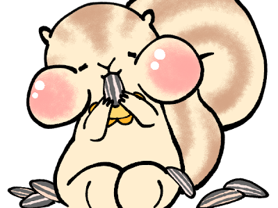 リス イラスト 可愛い 簡単 190531-リス イラスト 可愛い 簡単