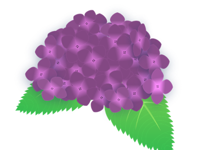 √完了しました！ 紫陽花 イラスト 簡単 906353-紫陽花 イラスト 簡単