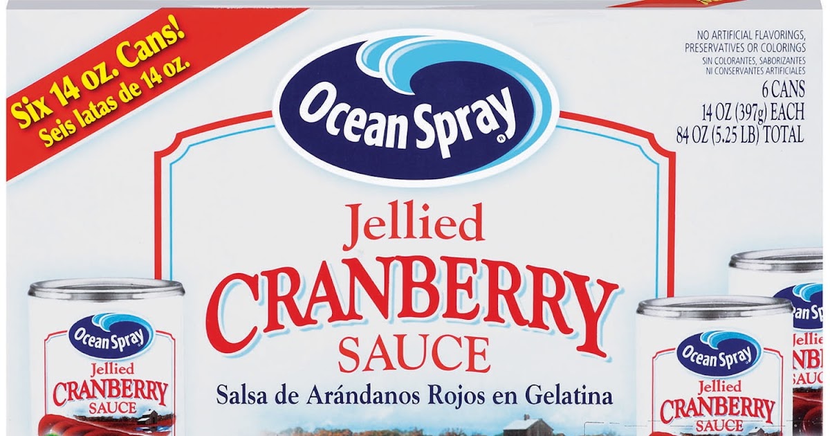 Ocean Spray Cranberry Sauce Recipe On Bag : Ocean Spray ...