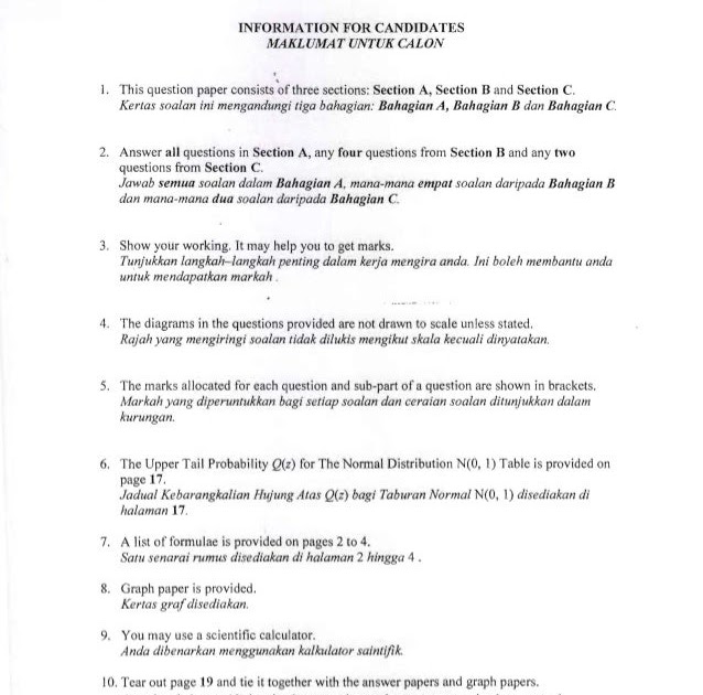 Jawapan Soalan Spm Add Math 2019 - Kuora v