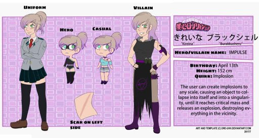 Jun 02, 2018 · thank you so much for approving the wiki! Kireina Ref Sheet Bnha Oc Arts And Ocs Amino