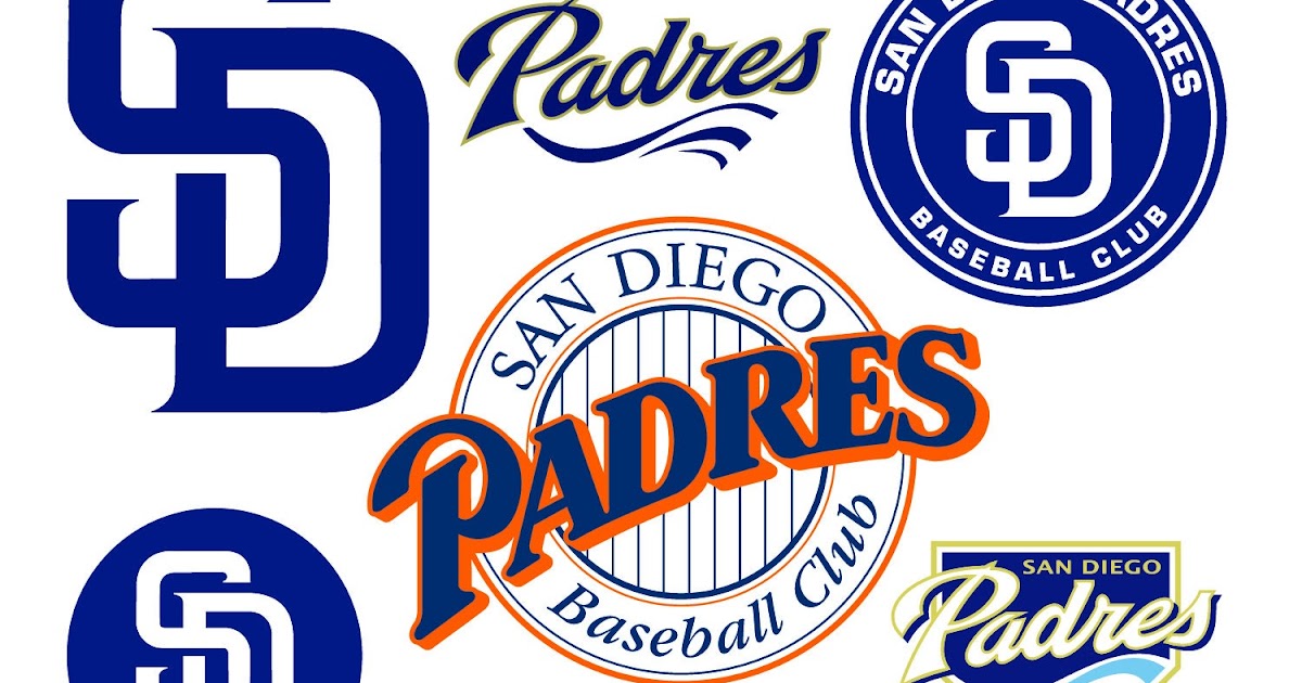 Download Free Padres Svg - San Diego Padres logo on a blue ...