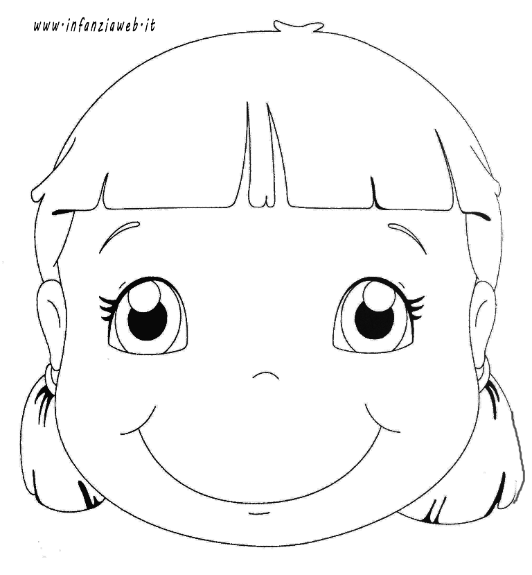 Check spelling or type a new query. Disegni Da Colorare Categoria Schema Corporeo Immagine Viso Bambina Infanziaweb