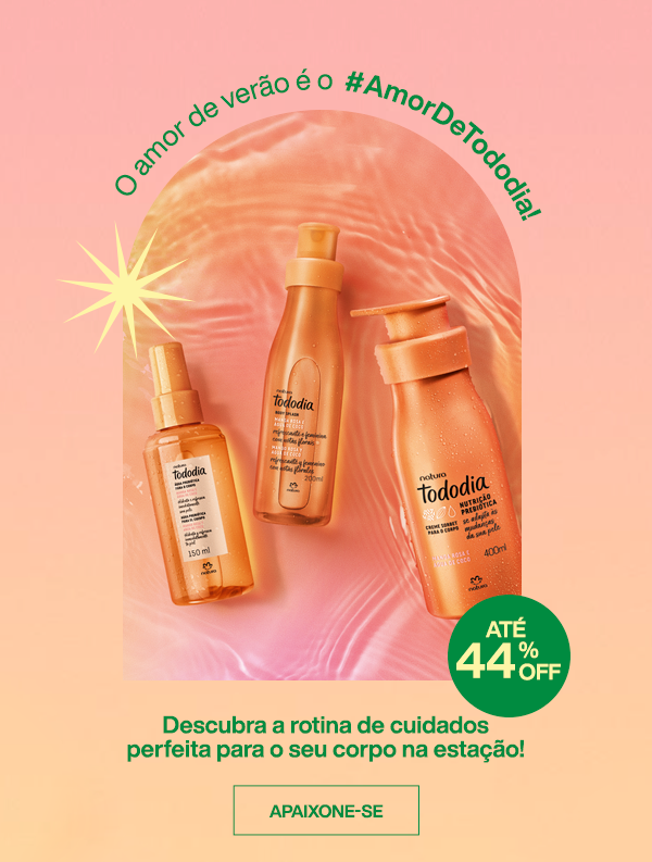 O amor de verão é o #AmorDeTododia! Descubra a rotina de cuidados perfeita para o seu corpo na estação!