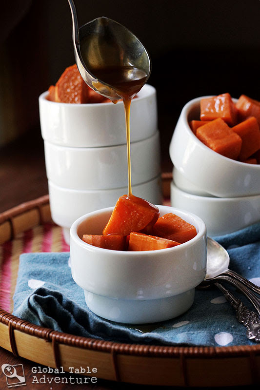 Tongan potato / tongan potato : Sweet Potatoes In Coconut Caramel Sauce Global Table Adventure
