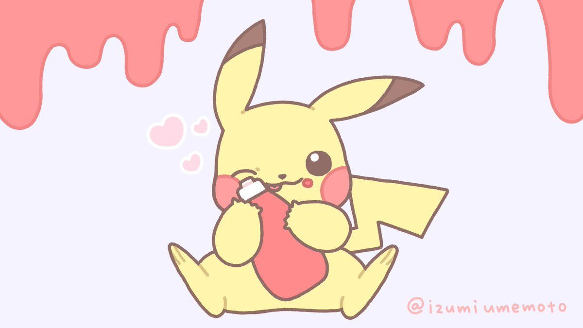 ピカチュウ イラスト 可愛い簡単