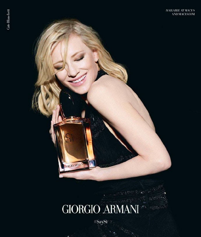 Perfume on the 3 pulsation points: Giorgio Armani Si Perfume Chypre Fragrance For Women