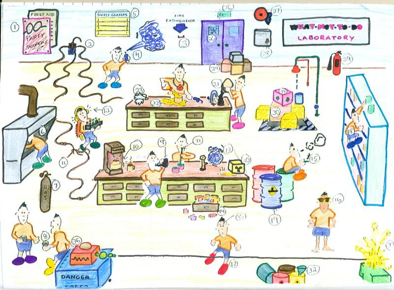 Enjoy this free earthquake safety poster, reading passage, questions to answer, and a true/false answer sheet to help students understand how to prepare for an earthquake. Need Lab Safety Poster Too Many Plugs