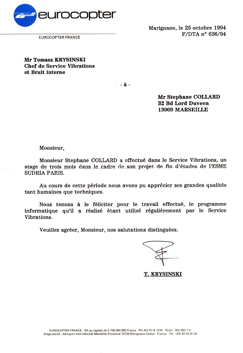Lettre De Motivation Mecanicien Aeronautique - Tatto Rena
