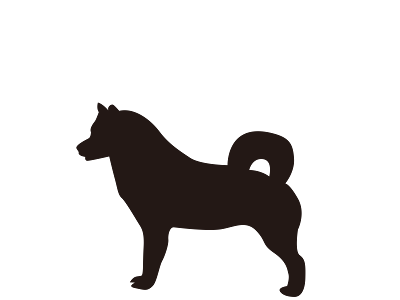 美しい花の画像 犬 シルエット イラスト 簡単