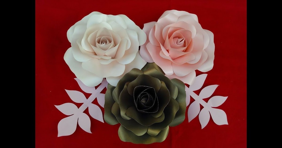  Cara  Membuat  Bunga Mawar  Dari Kertas Bufalo Master Books
