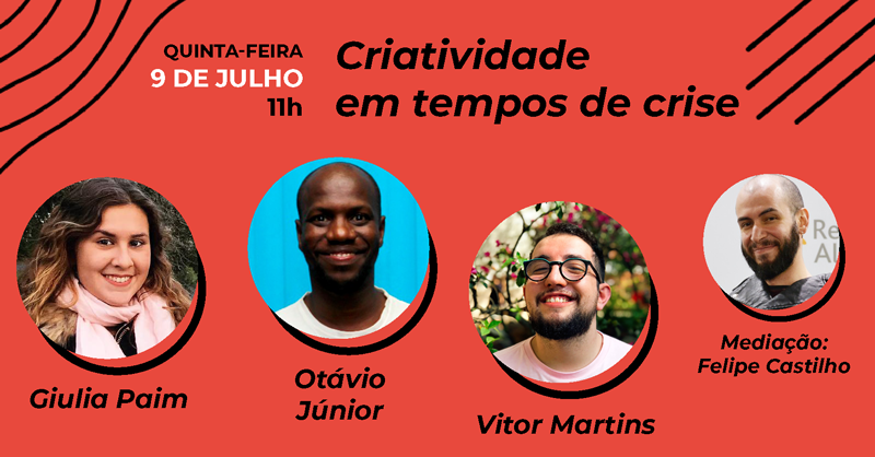 #FLIPOP2020: Criatividade em tempos de crise QUINTA-FEIRA, 9 DE JULHO, 11h