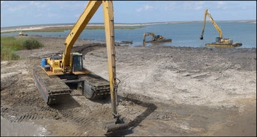 Louisiana barrier island