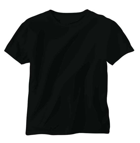 Download 8 MOCKUP KAOS HITAM CDR