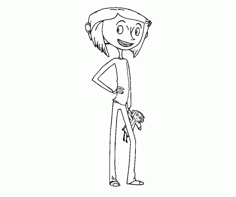 Coloringonline.com is a site where you can colour online colouring pages, coloring books and mandalas. Free Coraline Coloring Pages Download Free Clip Art Free Clip Art On Clipart Library
