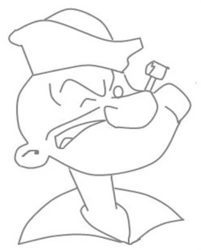 Dihalaman ini anda akan melihat gambar kartun ikhwan keren yang keren! Gambar Sketsa Kartun Keren Popeye Clip Art Library
