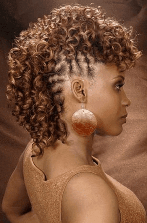 Fashionable and simple long mohawk hairstyles with weave is obtained thanks to the light fleece (brush, a little of spray and a hairdryer), or unusual color palette (have a long time for curly girls it is quite enough to lightly press locks with your hands, and long mohawk hairstyles with weave is ready! 6 Edgy Braided Mohawk Hairstyles For Black Women In 2014