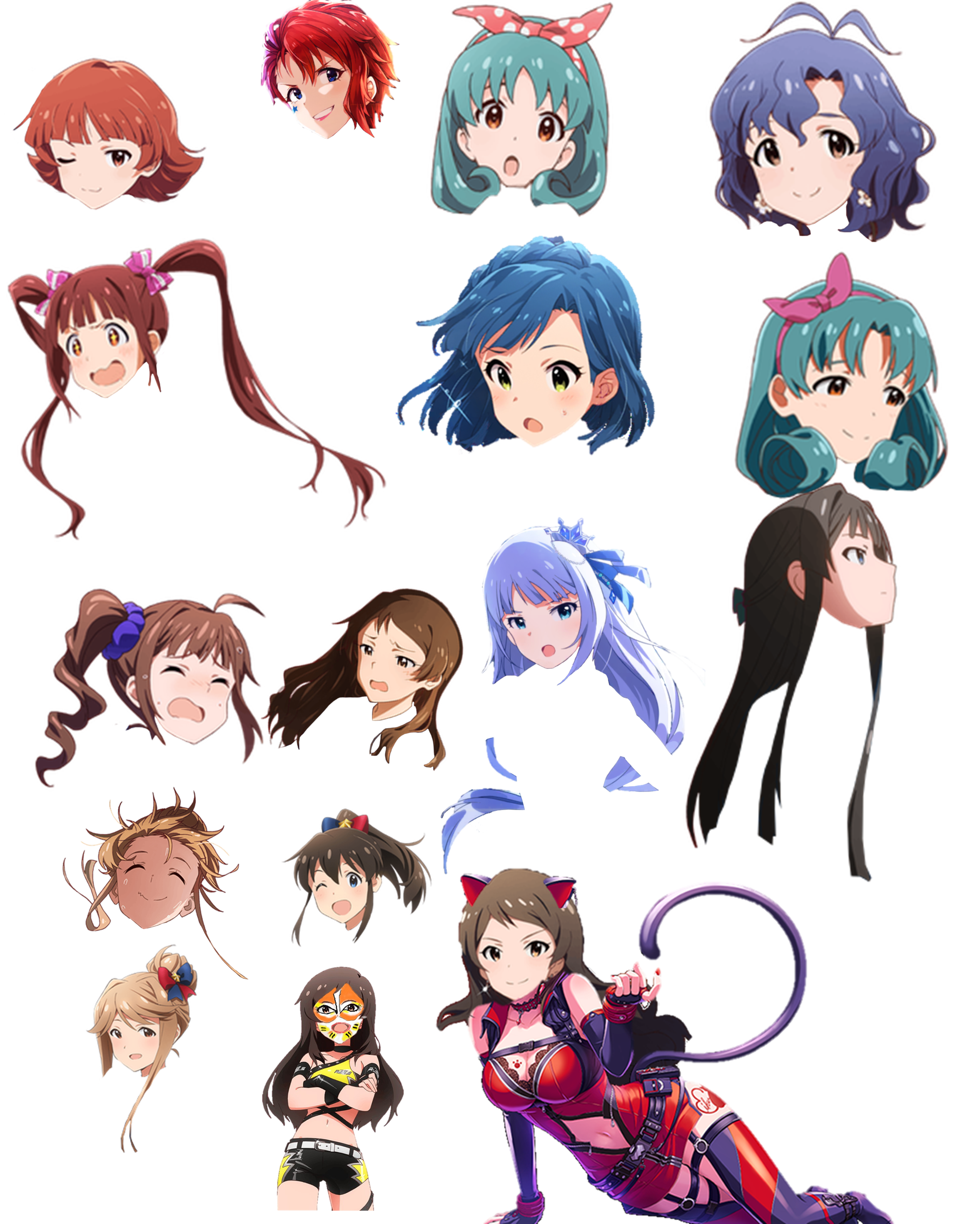 Anonymoousvictorz デレステ Ssr 枠 素材