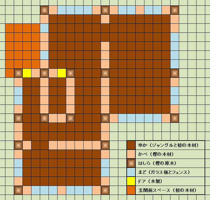 間取り マイクラ 家 図面 Hōmuaidea