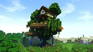 A jungle tree is a generated structure native to the jungle biome. Minecraft How To Build A Jungle Village Treehouse Tutorial How To Make Minecraftvideos Tv