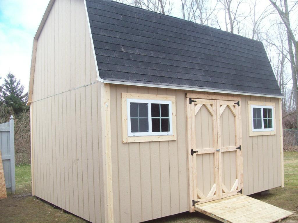 best way: 12x16 shed