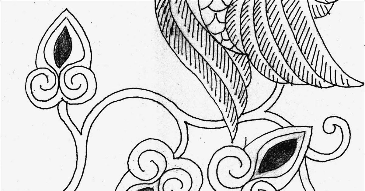 Motif Bunga Gambar Batik Yg Mudah - Batik Indonesia