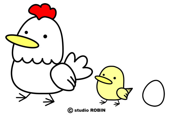 綺麗なにわとり イラスト フリー ディズニー帝国