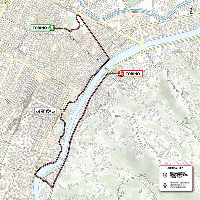 Transmisión de vídeo online gratis del partido giro d'italia. Giro D Italia 2021 La 1Âª Tappa Torino Torino Percorso Altimetria E Favoriti Della Cronometro Inaugurale Stretto Web