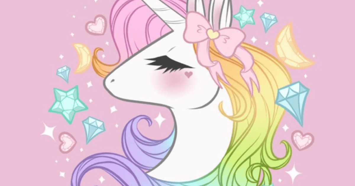  Gambar  Kartun Unicorn  Lucu Untuk Wallpaper Contoh Gambar  