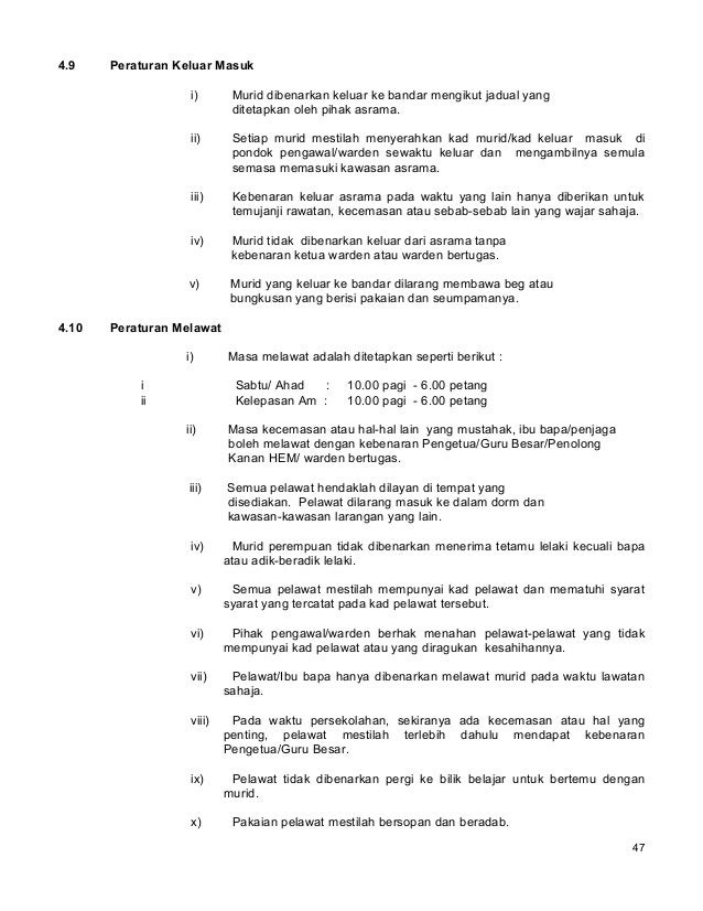 Surat Rasmi Memohon Asrama - Cangkruk b