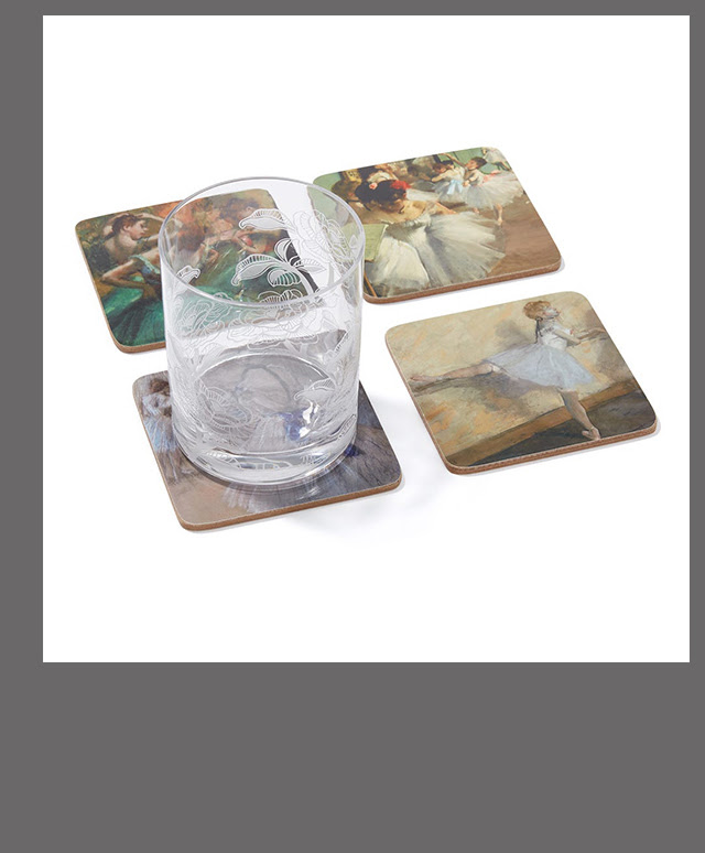Degas Dancer Coasters