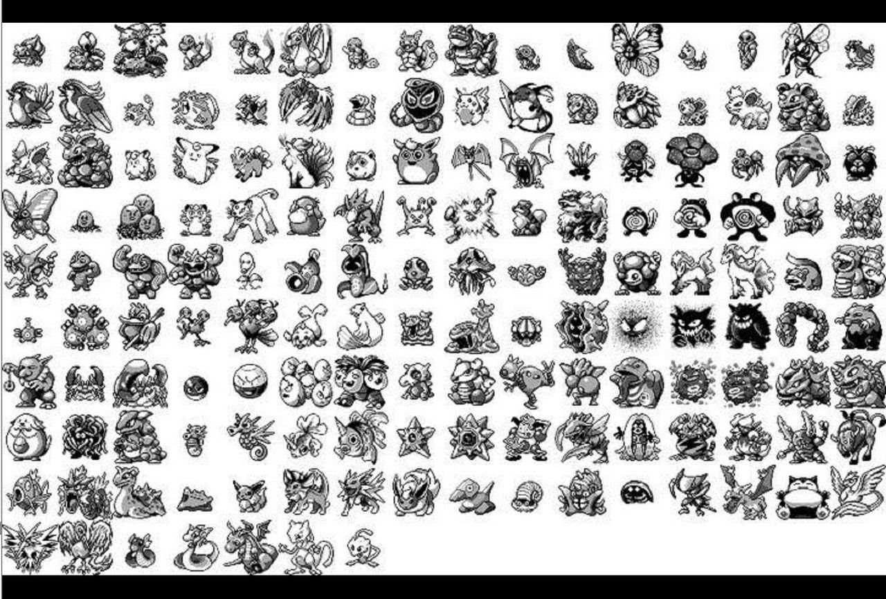 印刷可能 アイコン ポケモン ドット 絵 初代 Nyosspixvmzi