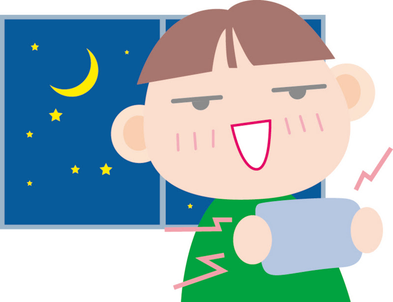 無料ダウンロード 夜更かし イラスト かわいいフリー素材集 いらすとや