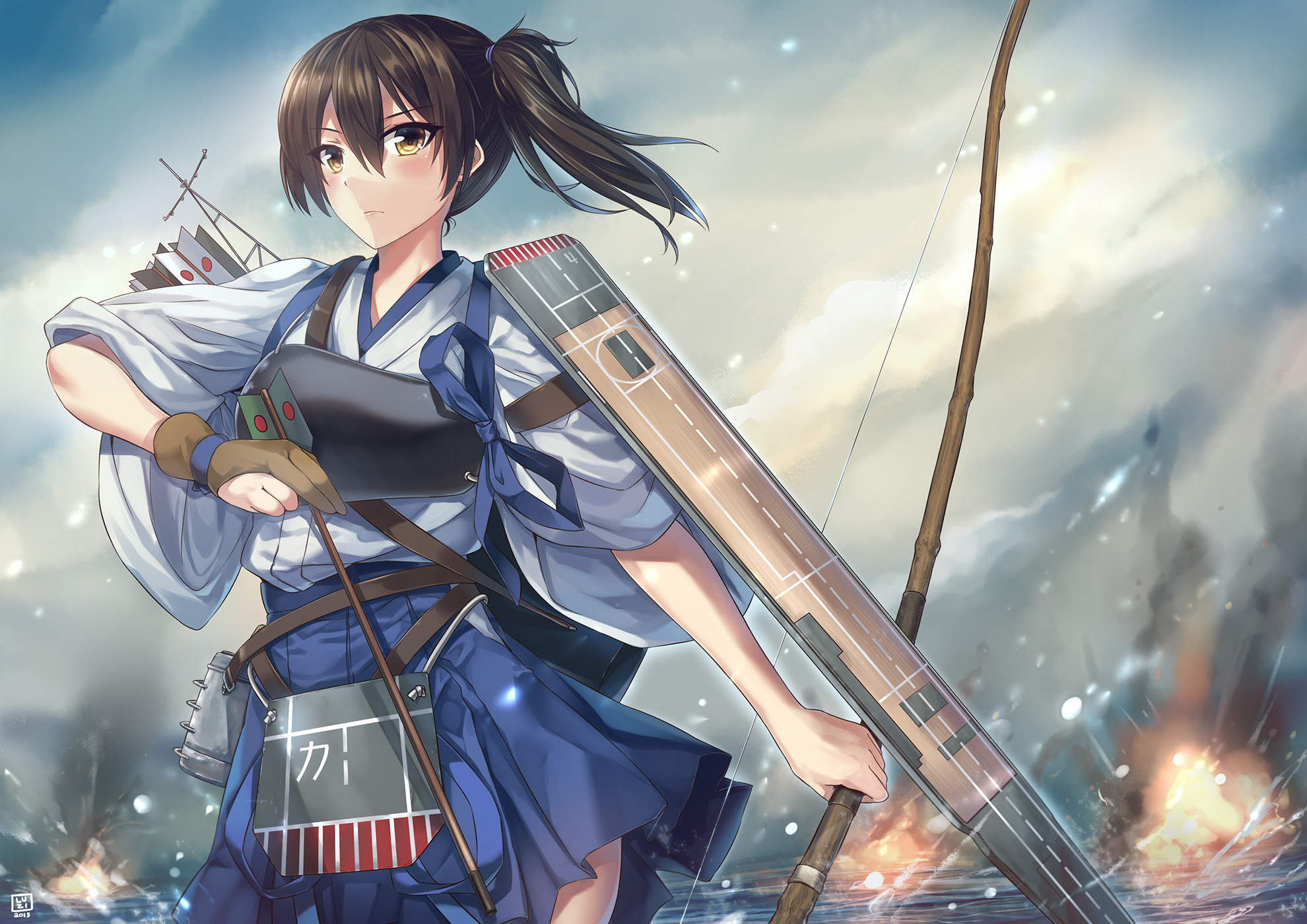 無料ダウンロード 艦これ 加賀 壁紙 Jpbestwallpaper