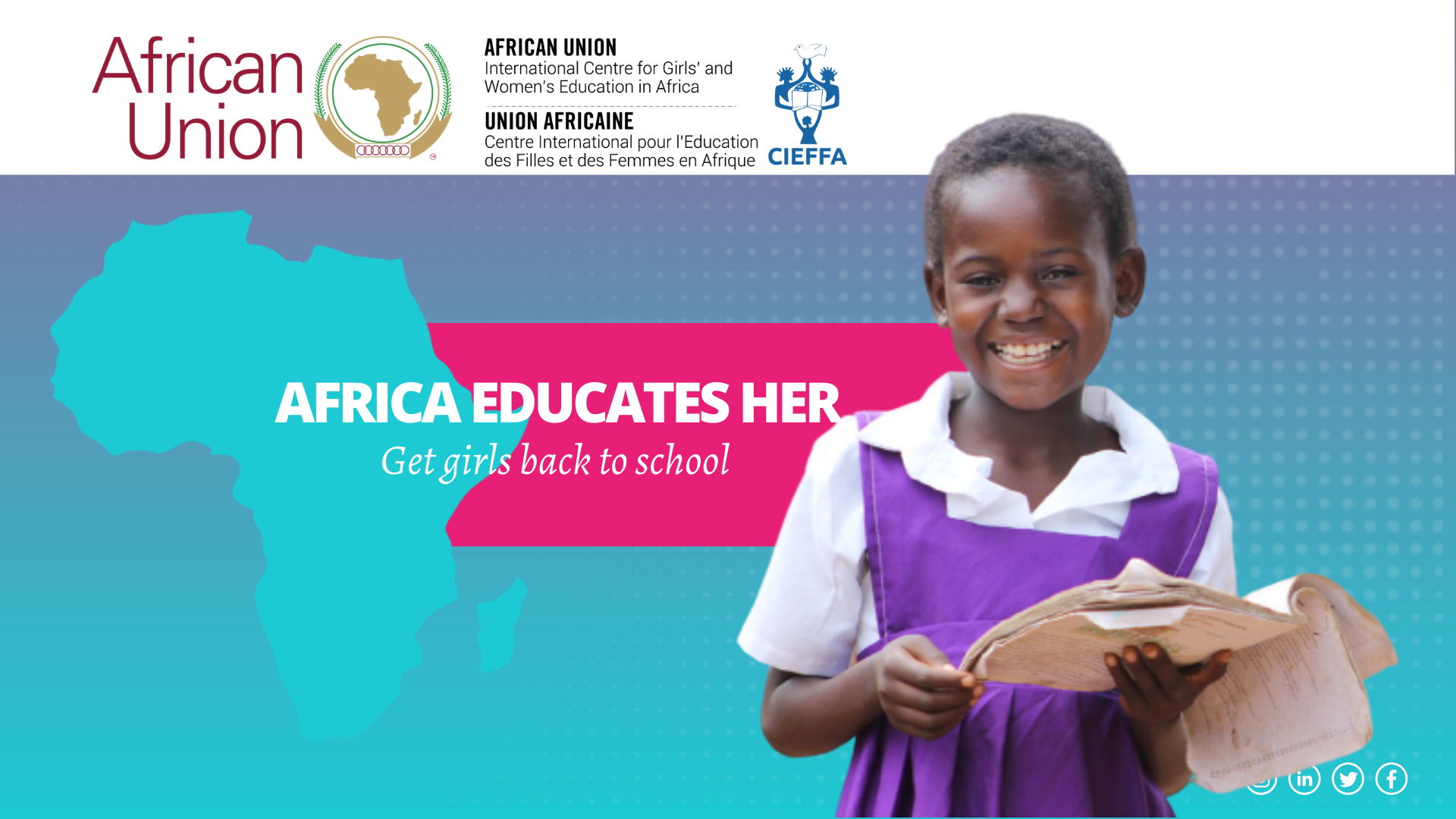 Africa Educates Her Web Poster