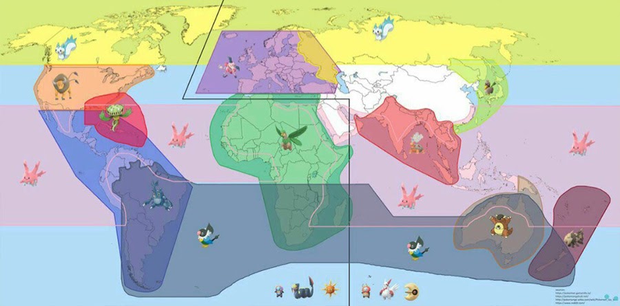 ポケモン Go 地域 限定 ポケモン 地図