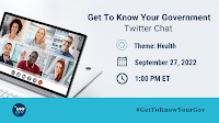 Get To Know Your Government Twitter Chat Theme Health 3