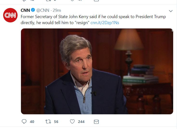 kerry tweet