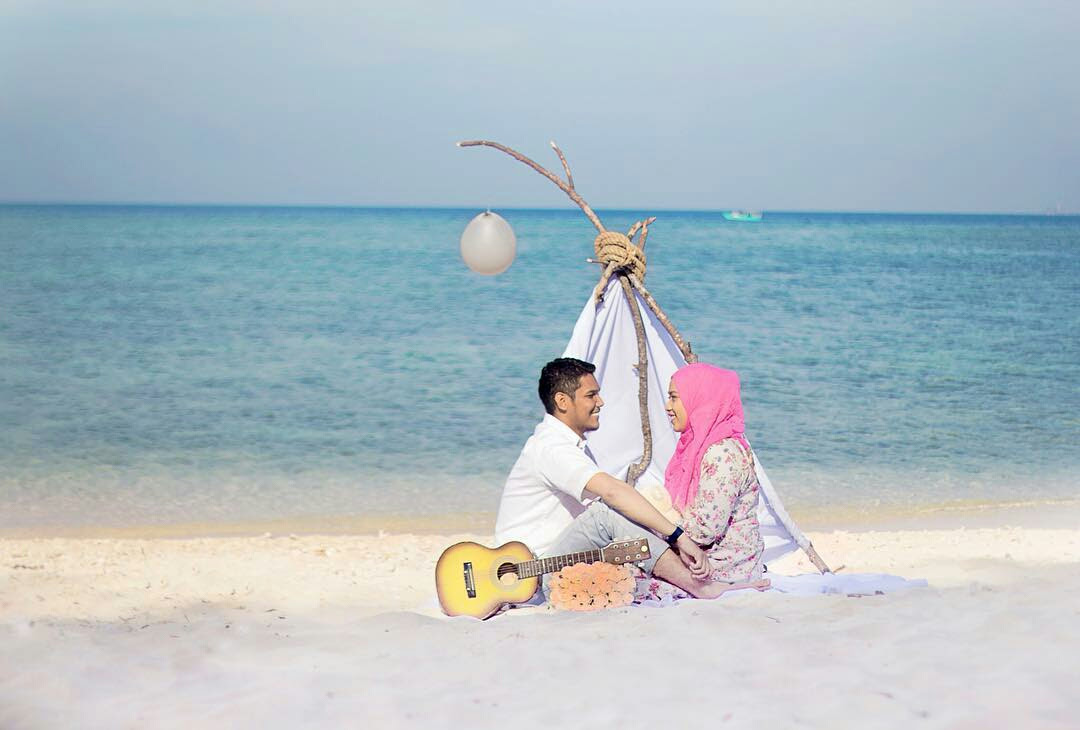 Kumpulan Foto Prewed Keren Di Pantai Toprewed