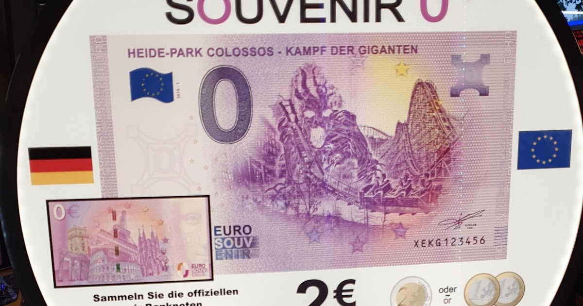 0 Euro Scheine Standort / 0 Euro Souvenir Scheine Aus Ganz ...