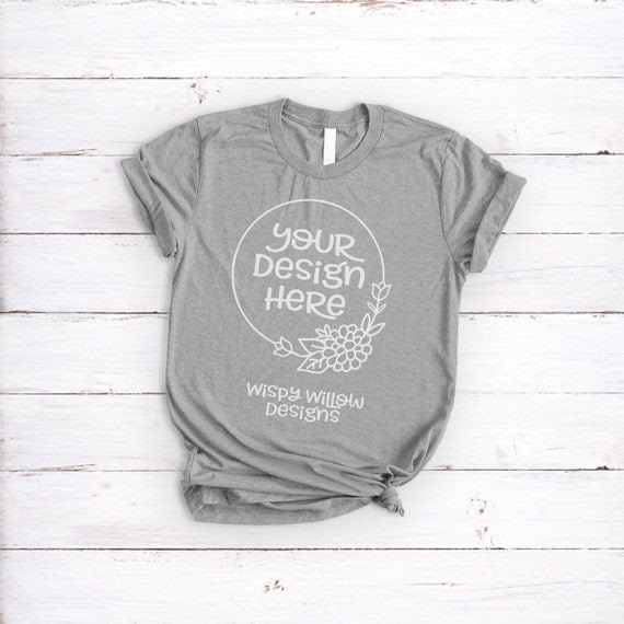 Download 7388+ Grey T Shirt Mockup Free Photoshop File - Download this Free Vector about Branding ...