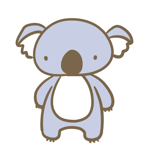 100 コアラ 可愛い イラスト かわいい かっこいい無料イラスト素材集