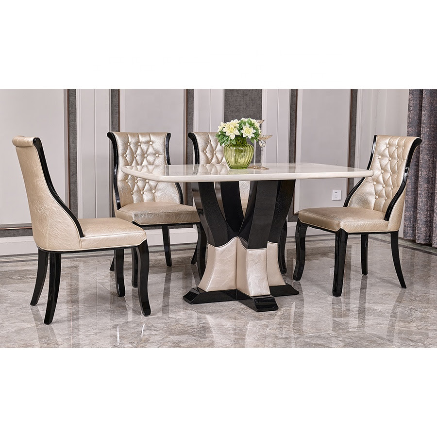 The marlee dining table meticulous attention to detail and quality ensures you experience the modern lifestyle in comfort and elegance. Dining Room Sets Modern Dining Table And 6 Chairs Buy Dining Table Set Dining Table And Chairs Dining Room Set Product On Alibaba Com