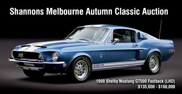 1968 Shelby Mustang GT500 Fastback