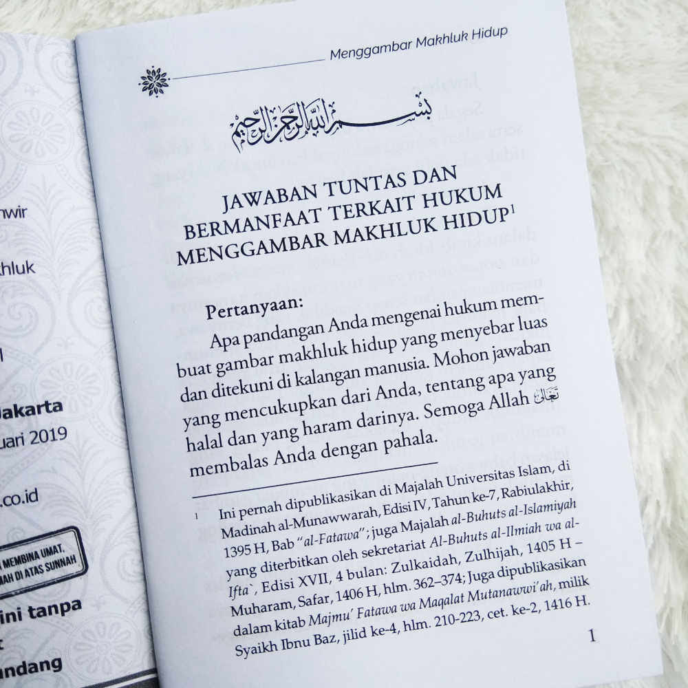 Fiqih Islam  Hukum  Menggambar  Makhluk Hidup AR Production