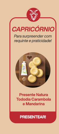 Capricórnio - Presente Natura Tododia Carambola e Mandarina